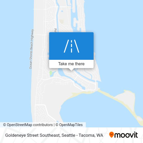 Mapa de Goldeneye Street Southeast