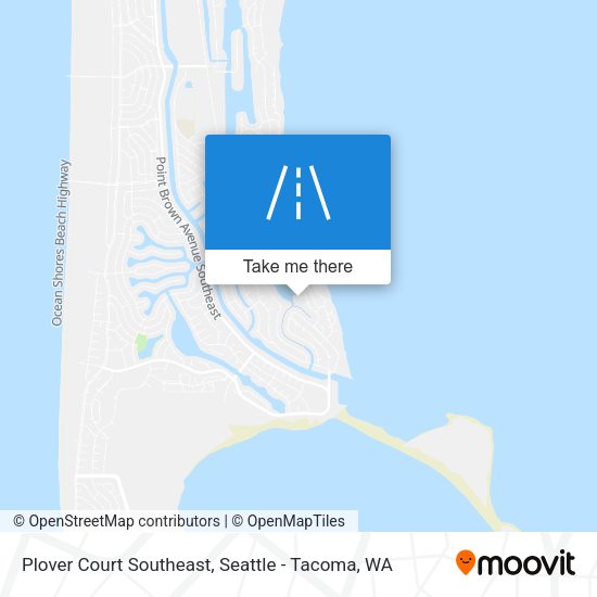 Plover Court Southeast map