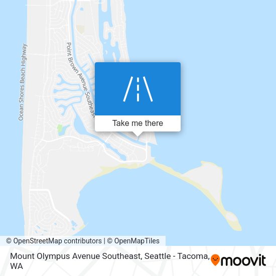 Mount Olympus Avenue Southeast map