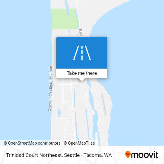 Trinidad Court Northeast map