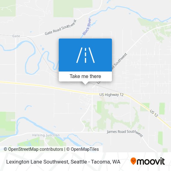 Mapa de Lexington Lane Southwest