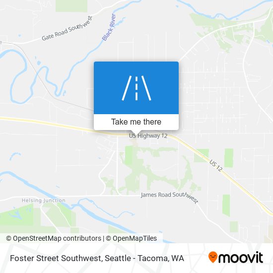 Mapa de Foster Street Southwest