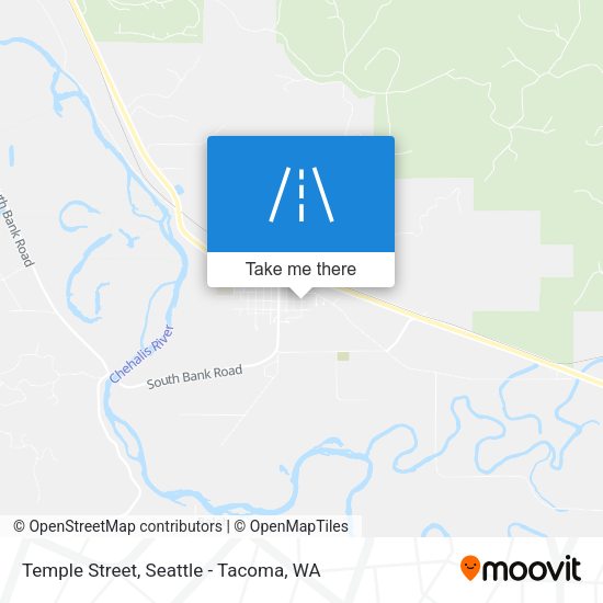 Temple Street map
