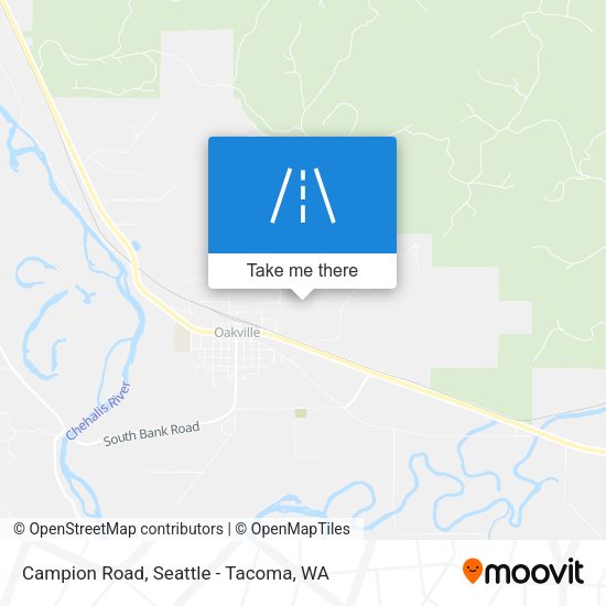 Campion Road map