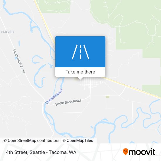 4th Street map