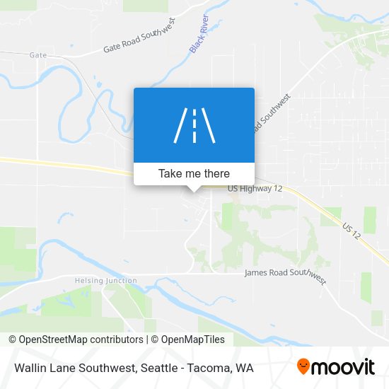 Mapa de Wallin Lane Southwest