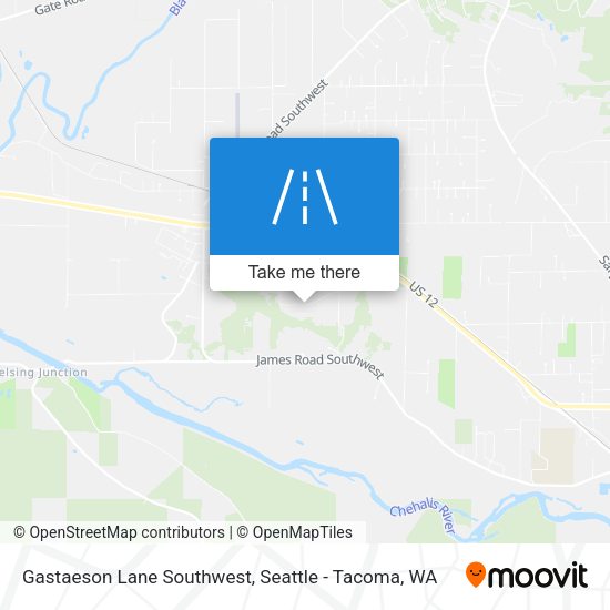 Mapa de Gastaeson Lane Southwest