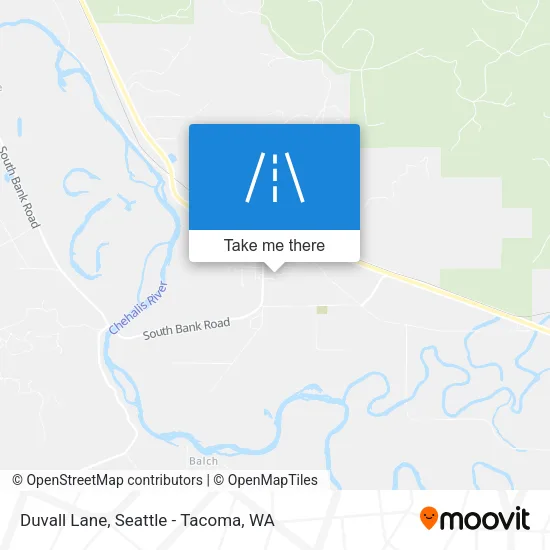 Duvall Lane map