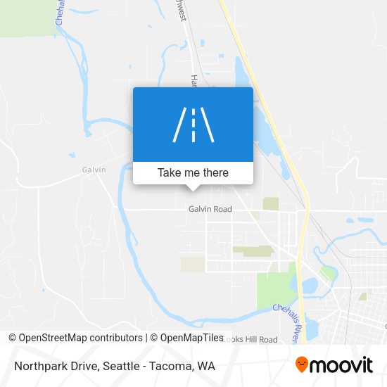 Northpark Drive map
