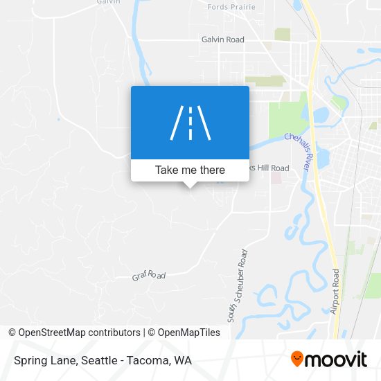 Spring Lane map