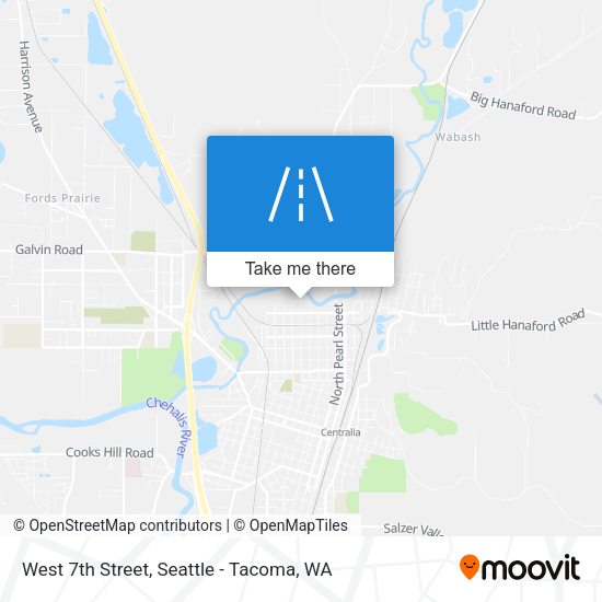 Mapa de West 7th Street