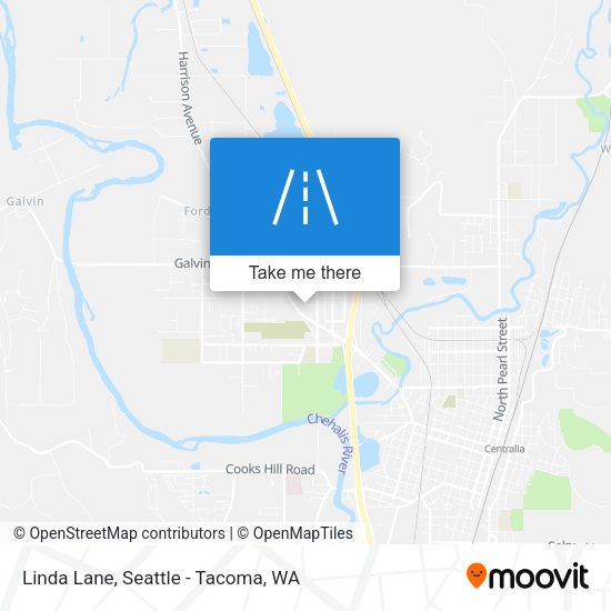 Linda Lane map
