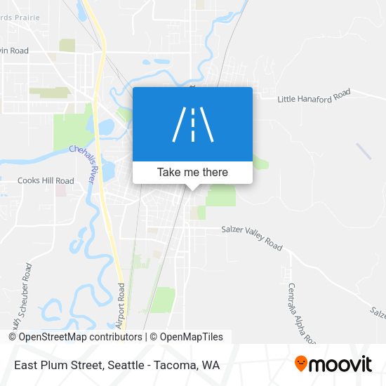 East Plum Street map