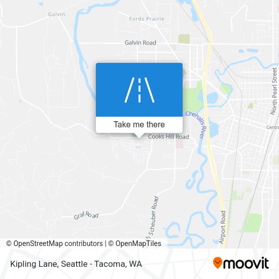 Mapa de Kipling Lane