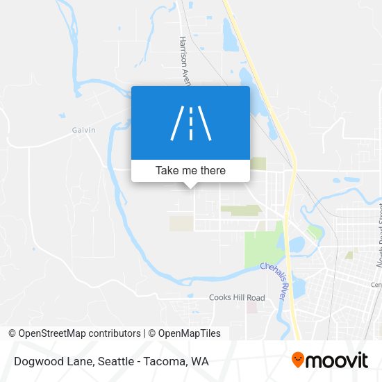Dogwood Lane map