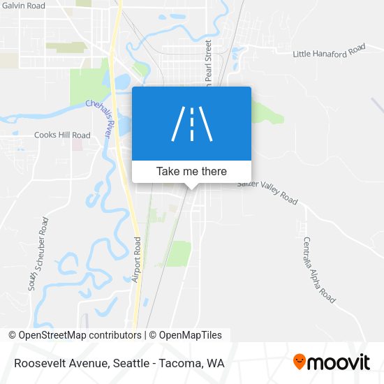 Mapa de Roosevelt Avenue
