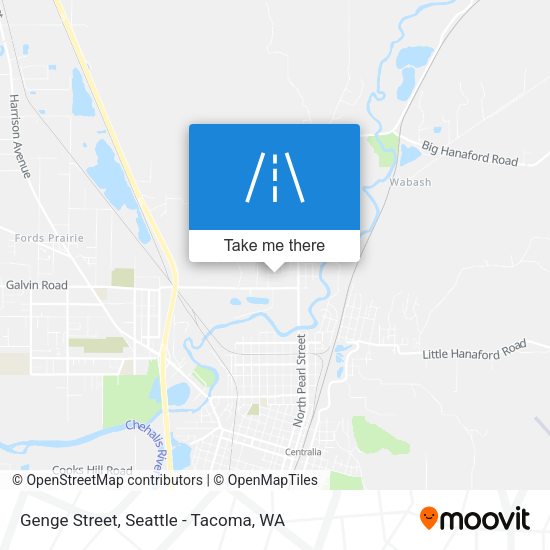 Genge Street map