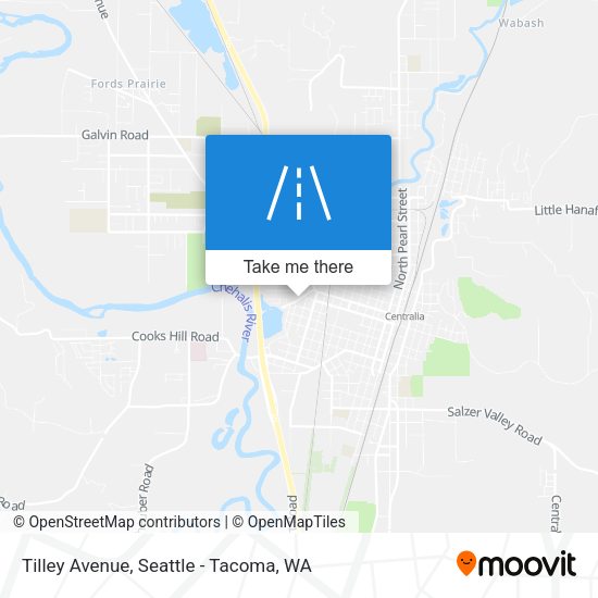 Tilley Avenue map