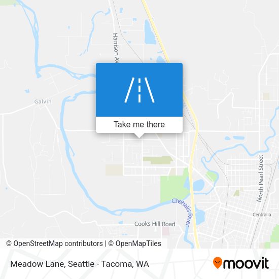 Mapa de Meadow Lane