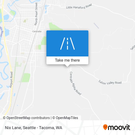 Nix Lane map
