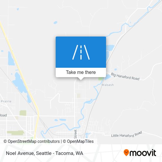 Noel Avenue map