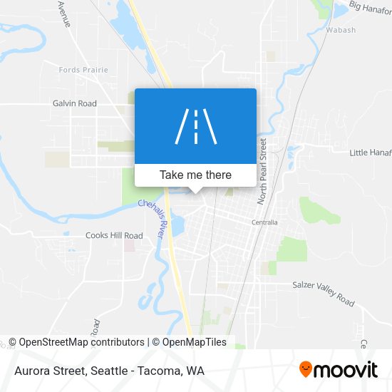 Mapa de Aurora Street