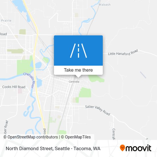 Mapa de North Diamond Street