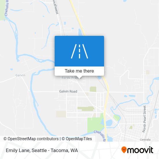 Emily Lane map
