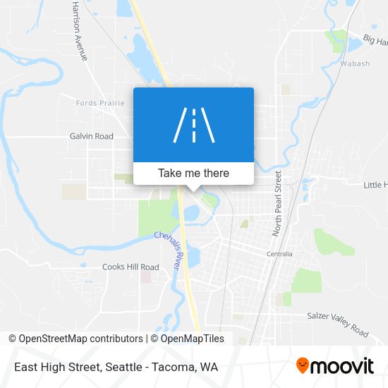 Mapa de East High Street