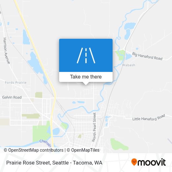 Mapa de Prairie Rose Street