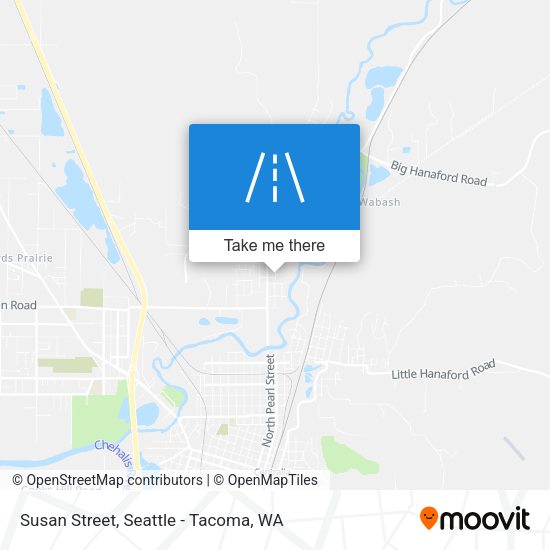 Mapa de Susan Street