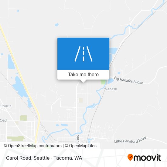 Mapa de Carol Road
