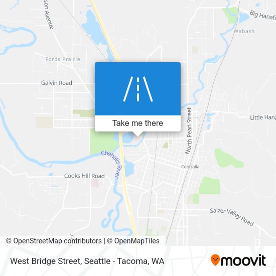 West Bridge Street map