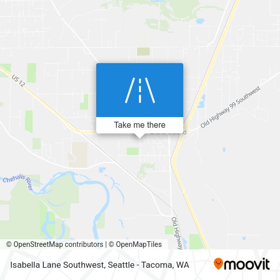 Mapa de Isabella Lane Southwest