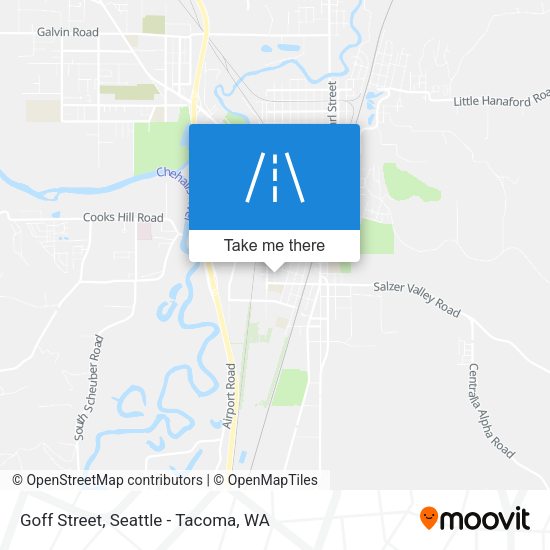 Goff Street map