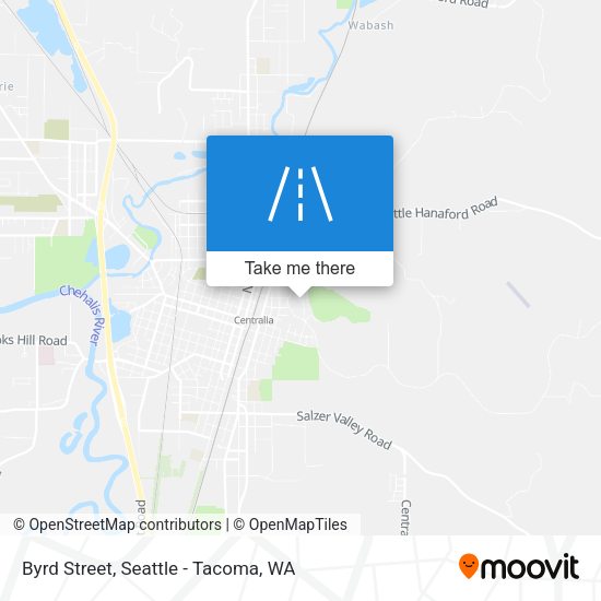 Byrd Street map