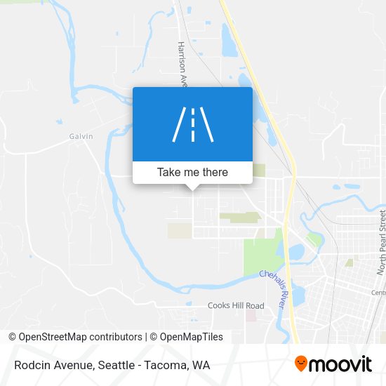 Mapa de Rodcin Avenue