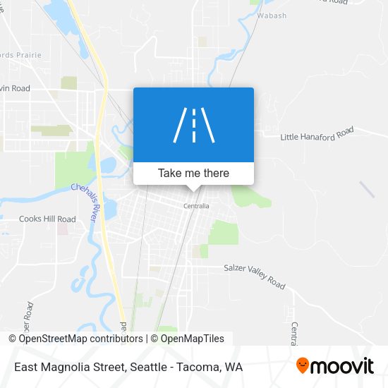 Mapa de East Magnolia Street