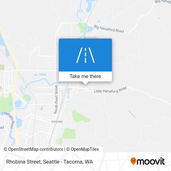 Mapa de Rhobina Street