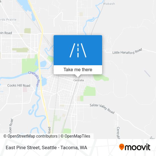 Mapa de East Pine Street