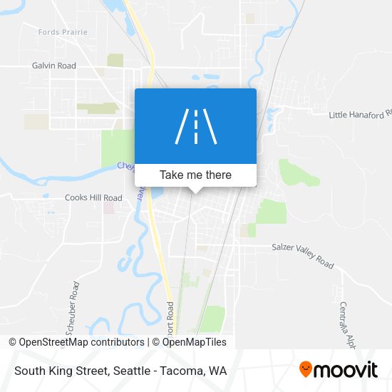 South King Street map