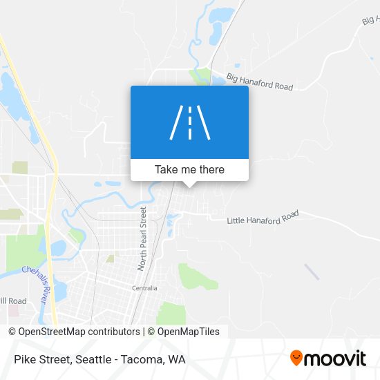 Pike Street map
