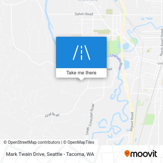 Mark Twain Drive map