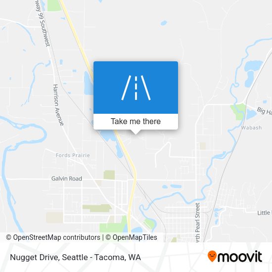 Nugget Drive map