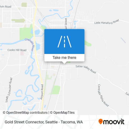 Gold Street Connector map