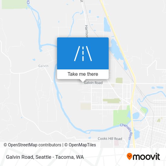 Galvin Road map