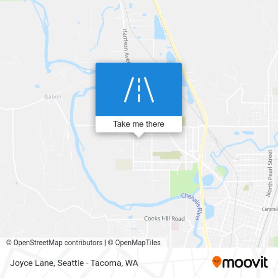 Joyce Lane map