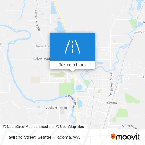 Haviland Street map