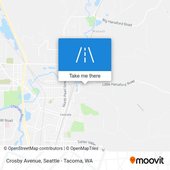 Crosby Avenue map