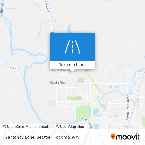 Yahtahay Lane map